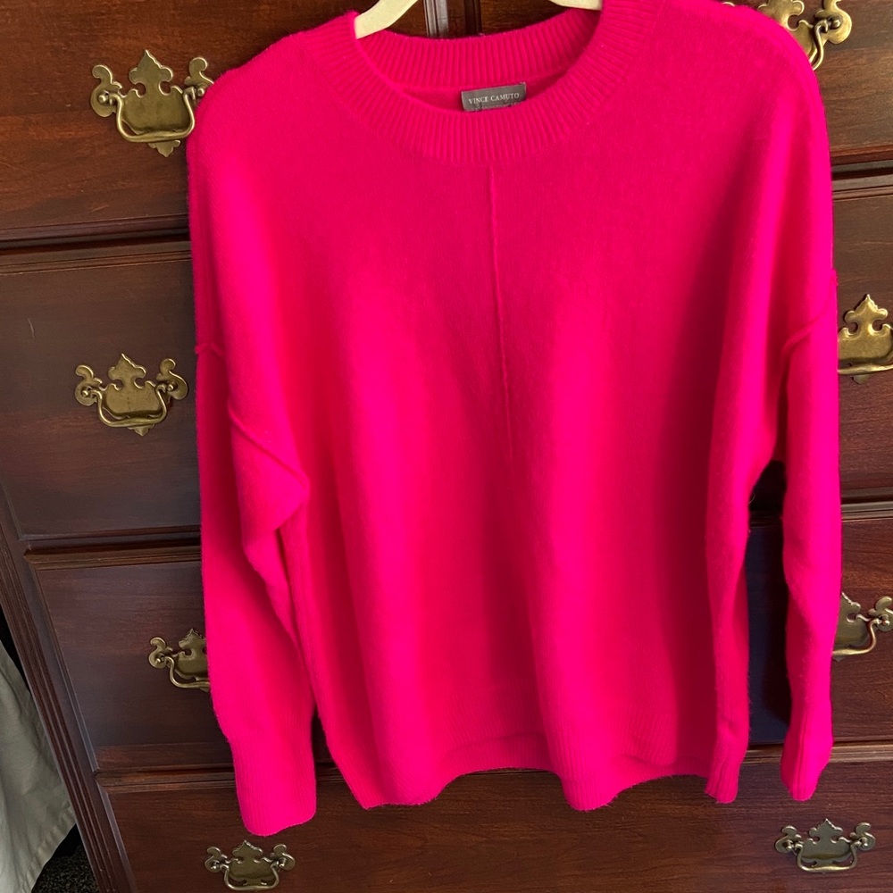 A Vince Camuto tunic style. Hot pink!